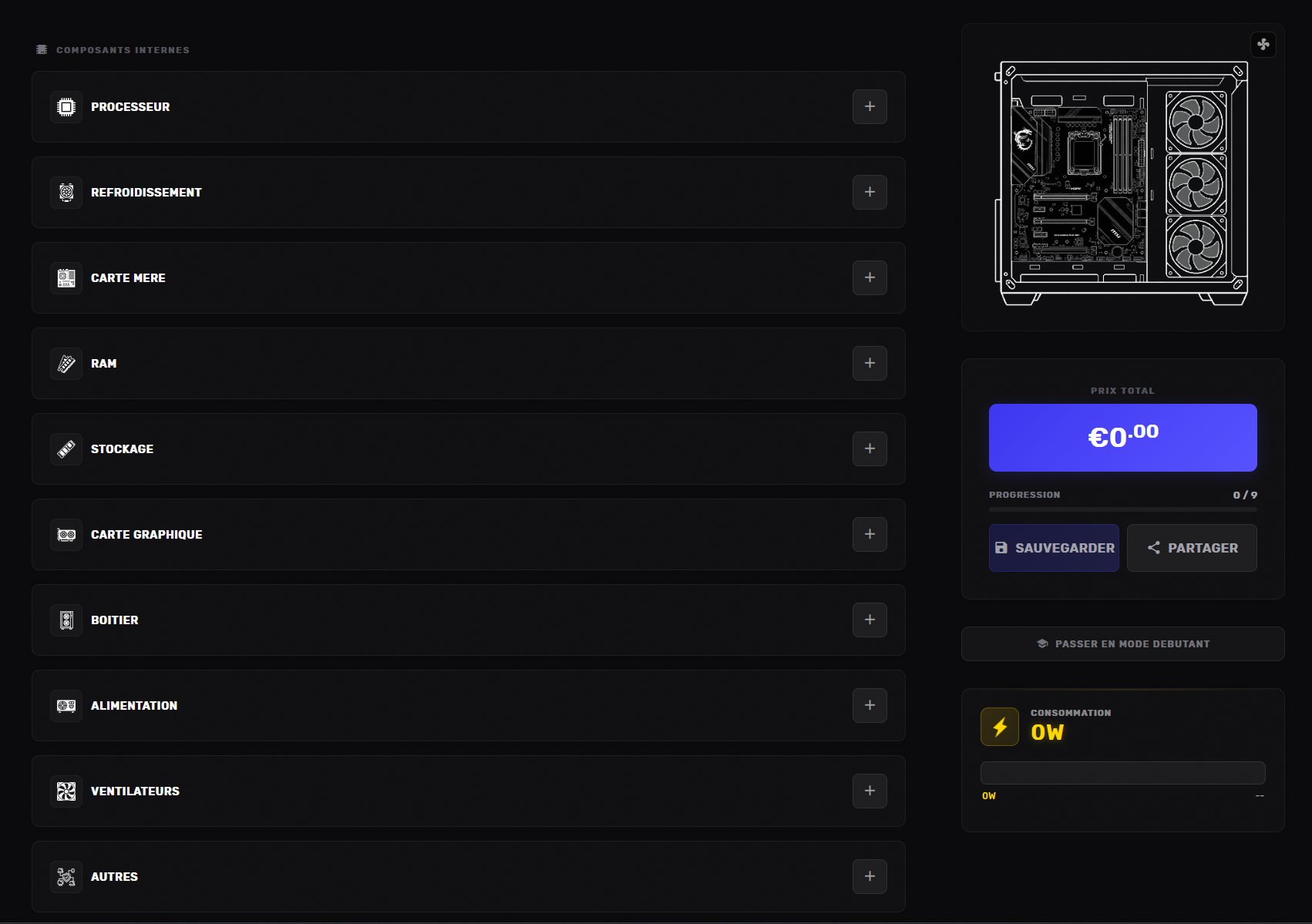 Config Maker - Interface